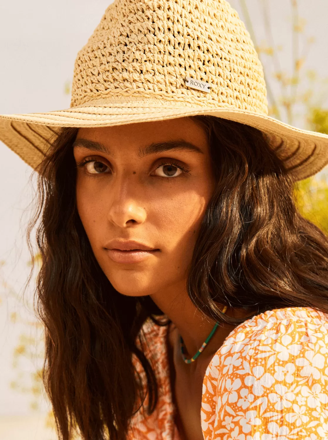 Aloof Beauty Straw Sun Hat-ROXY Best Sale