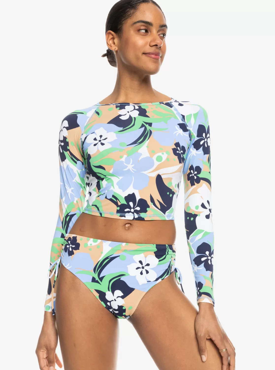 Cropped Long Sleeve Rashguard-ROXY Best Sale