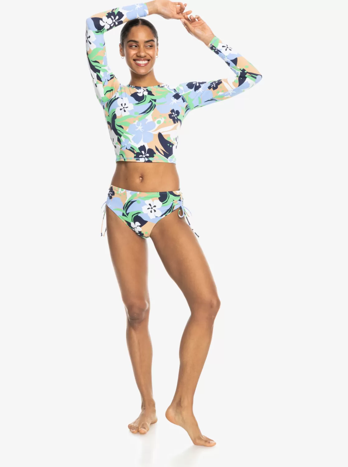 Cropped Long Sleeve Rashguard-ROXY Best Sale