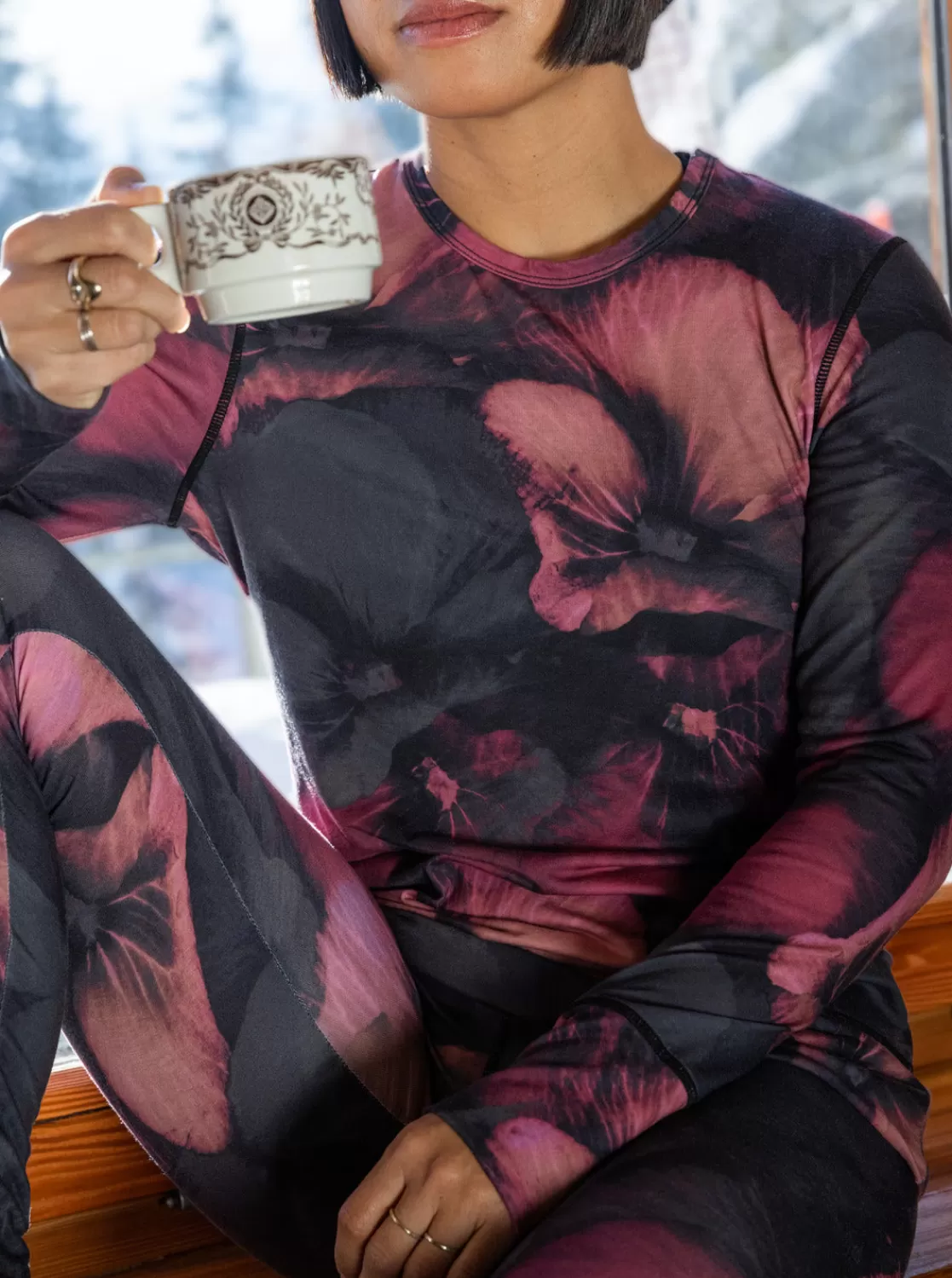 Daybreak Technical Base Layer Top-ROXY Flash Sale