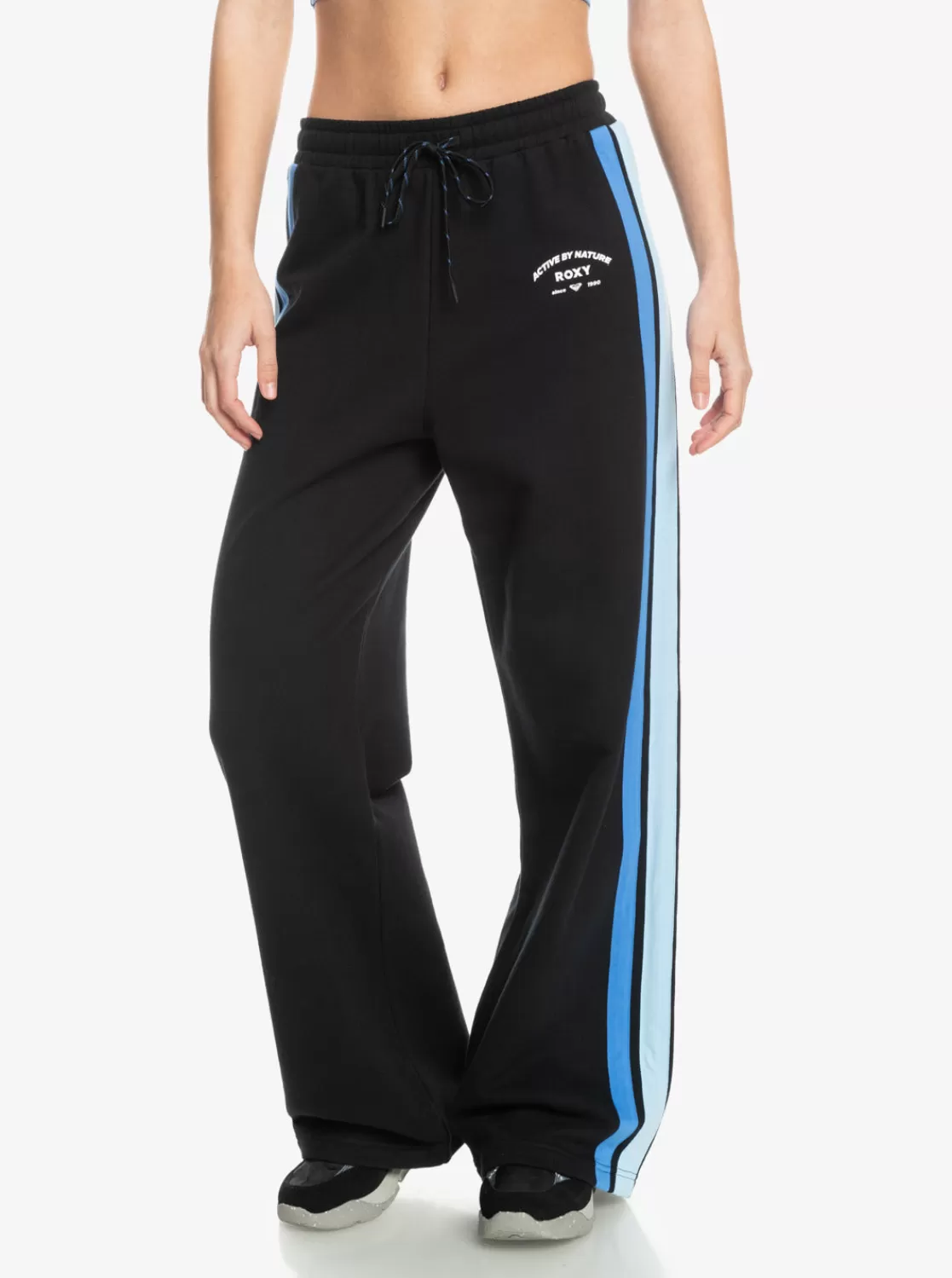 Essential Energy Band Wide Leg Sweatpants-ROXY Outlet