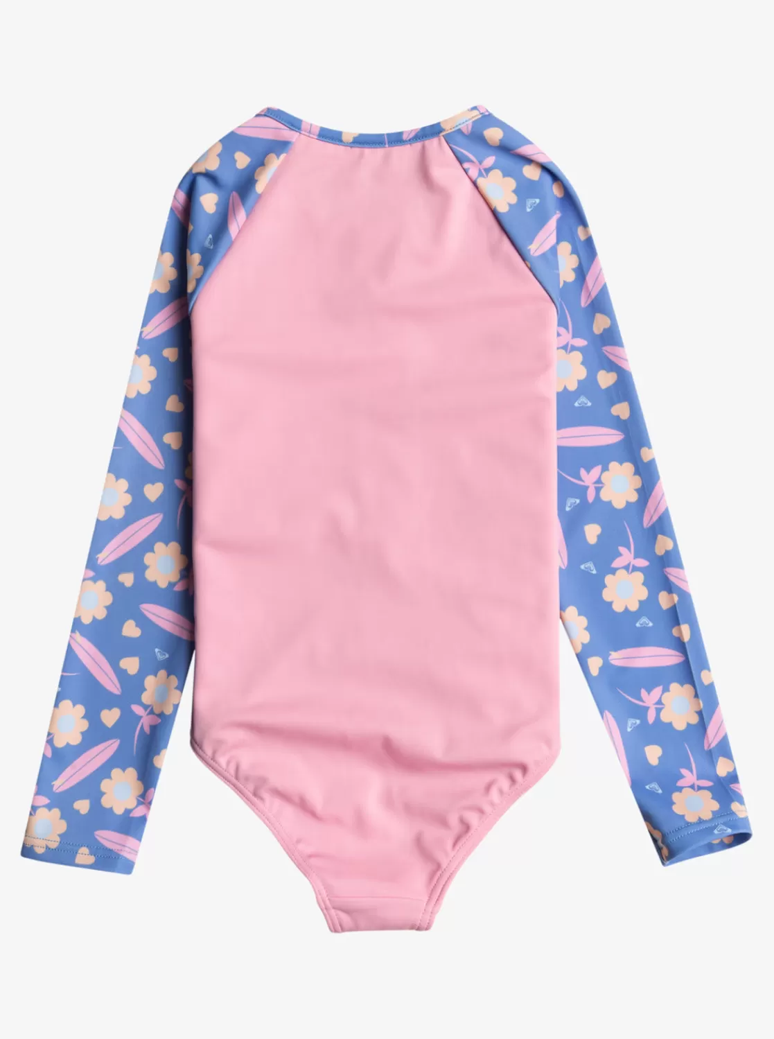 Girls 2-7 Lorem Long-Sleeve Front-Zip Swimsuit-ROXY Hot