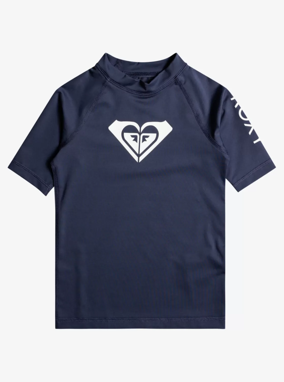 Girls 2-7 Whole Hearted UPF 50 Short Sleeve Rashguard-ROXY Fashion