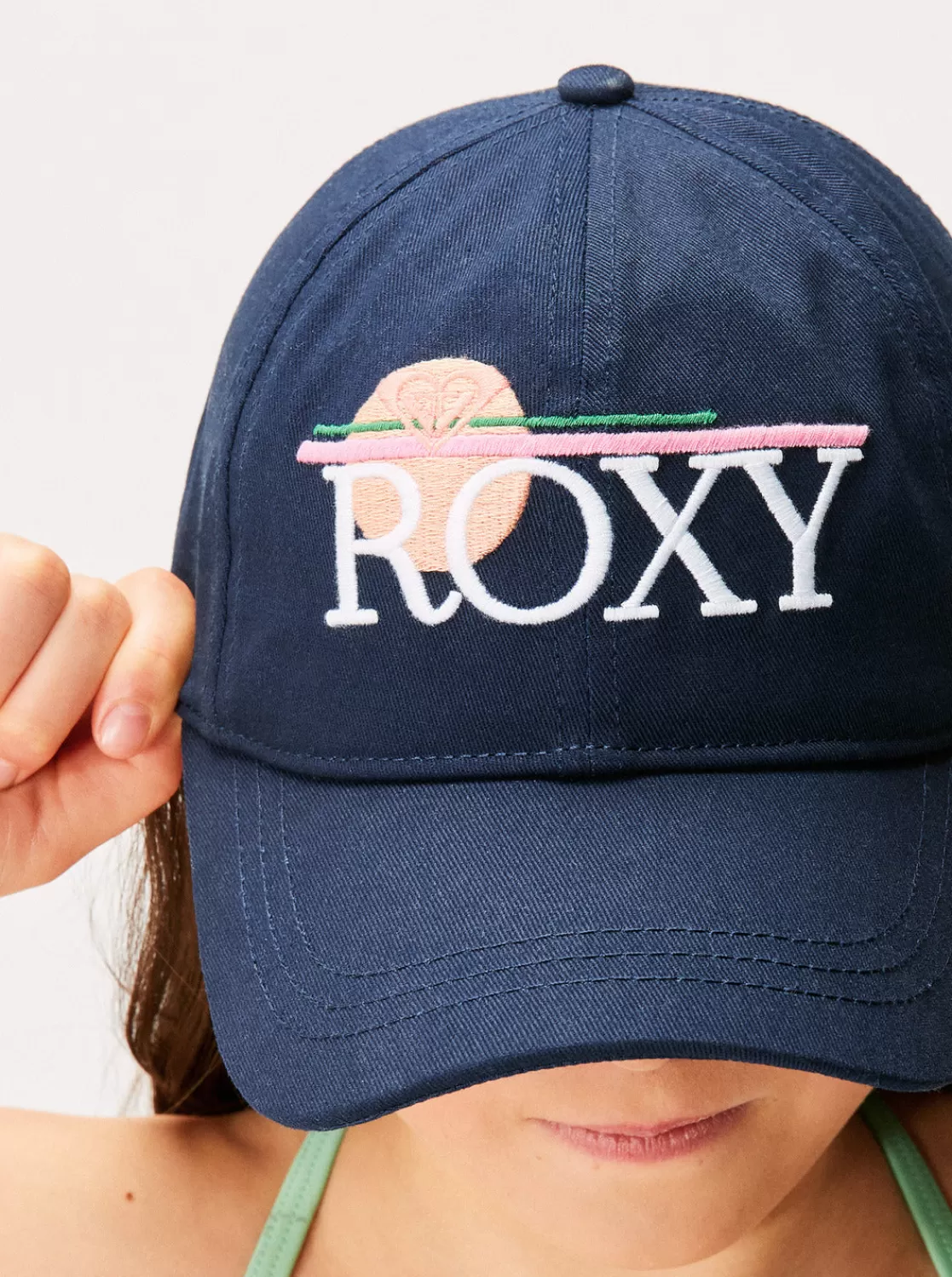 Girls 4-16 Blondie Girl Baseball Hat-ROXY New
