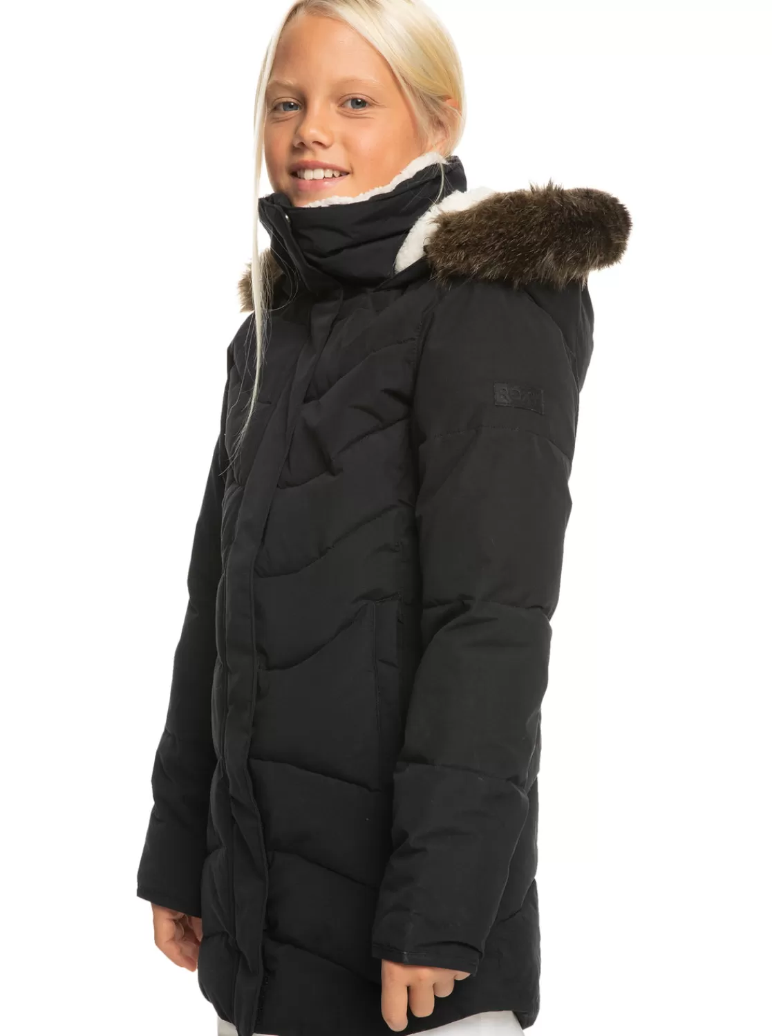 Girls' 4-16 Elsie Longline Winter Jacket-ROXY Sale