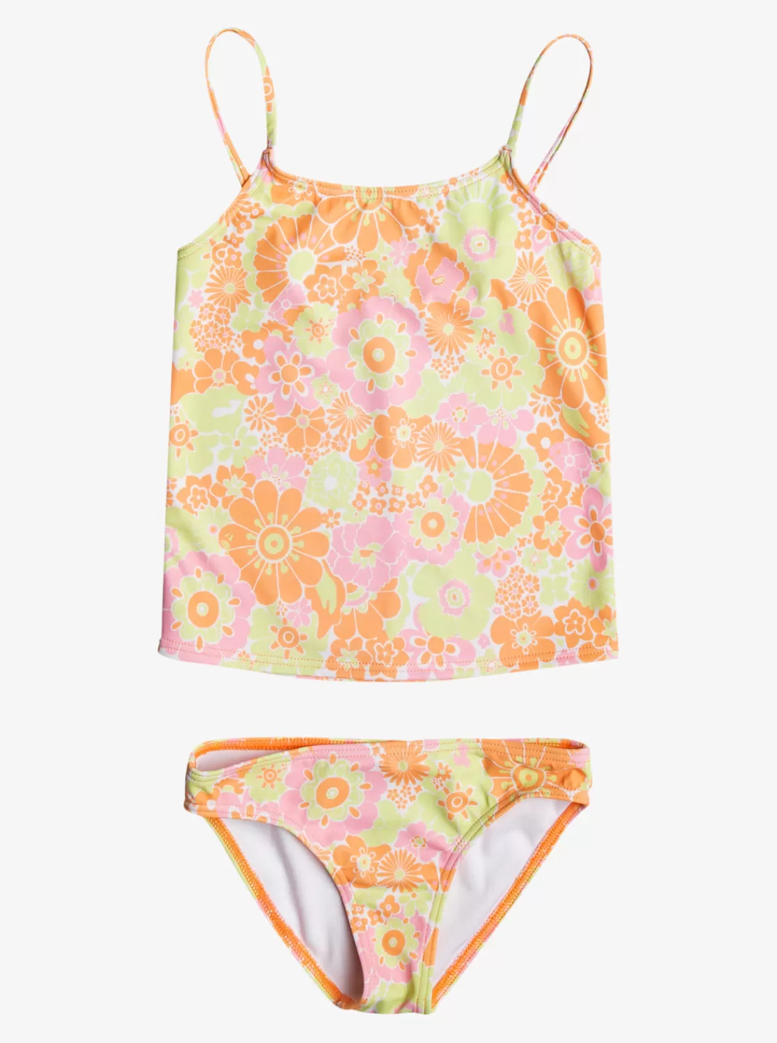 Girls 4-16 Happiness Feeling Two Piece Tankini Set-ROXY Cheap