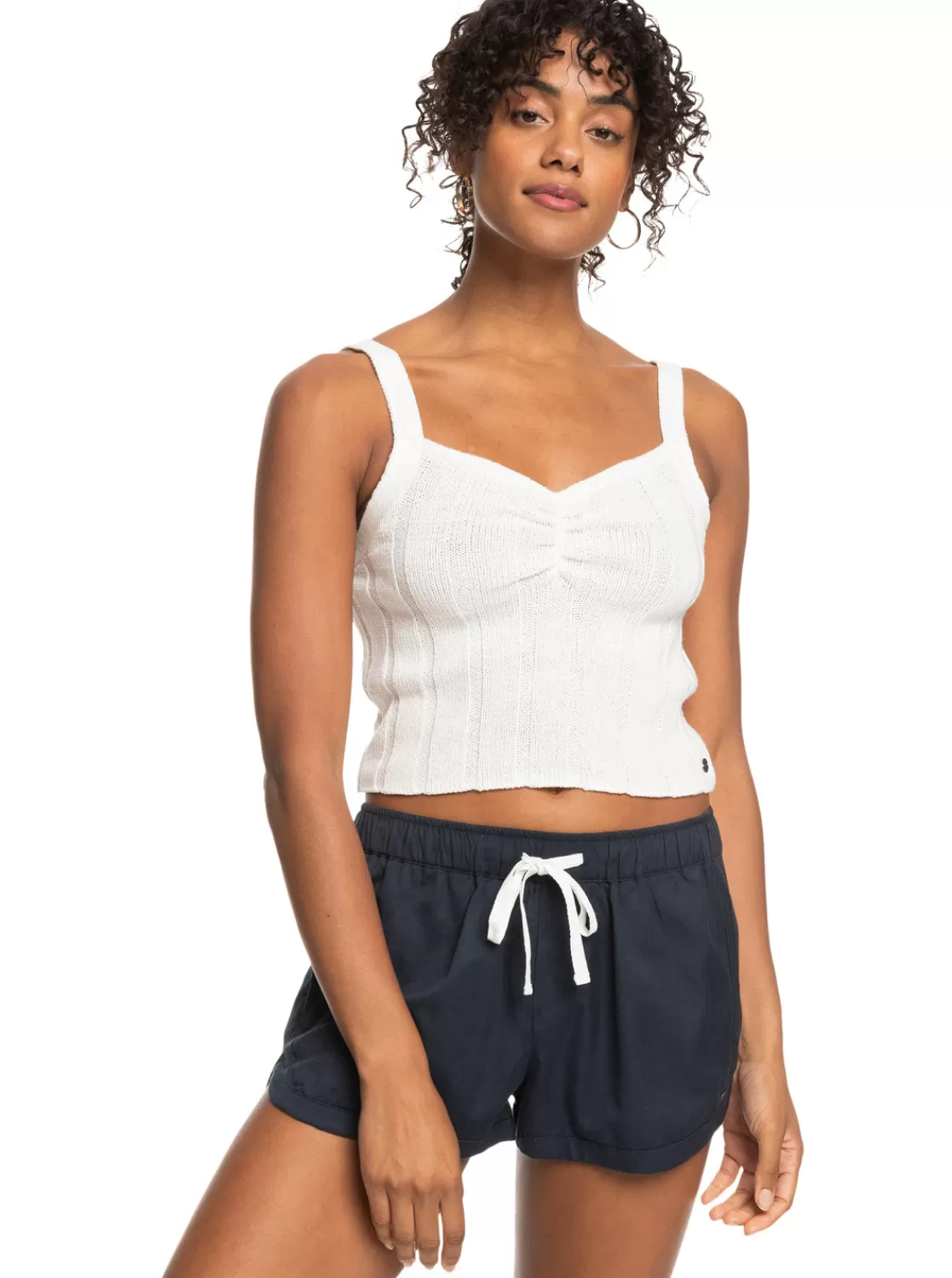 Island Beauty Knitted Tank Top-ROXY Shop