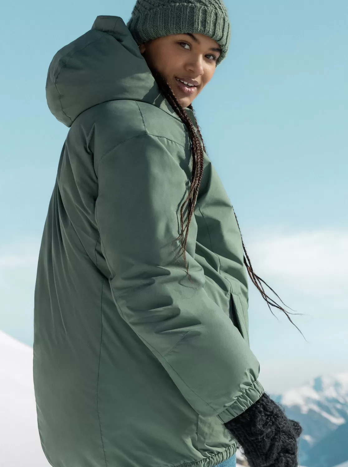 Lofty Cloud Winter Parka-ROXY Clearance