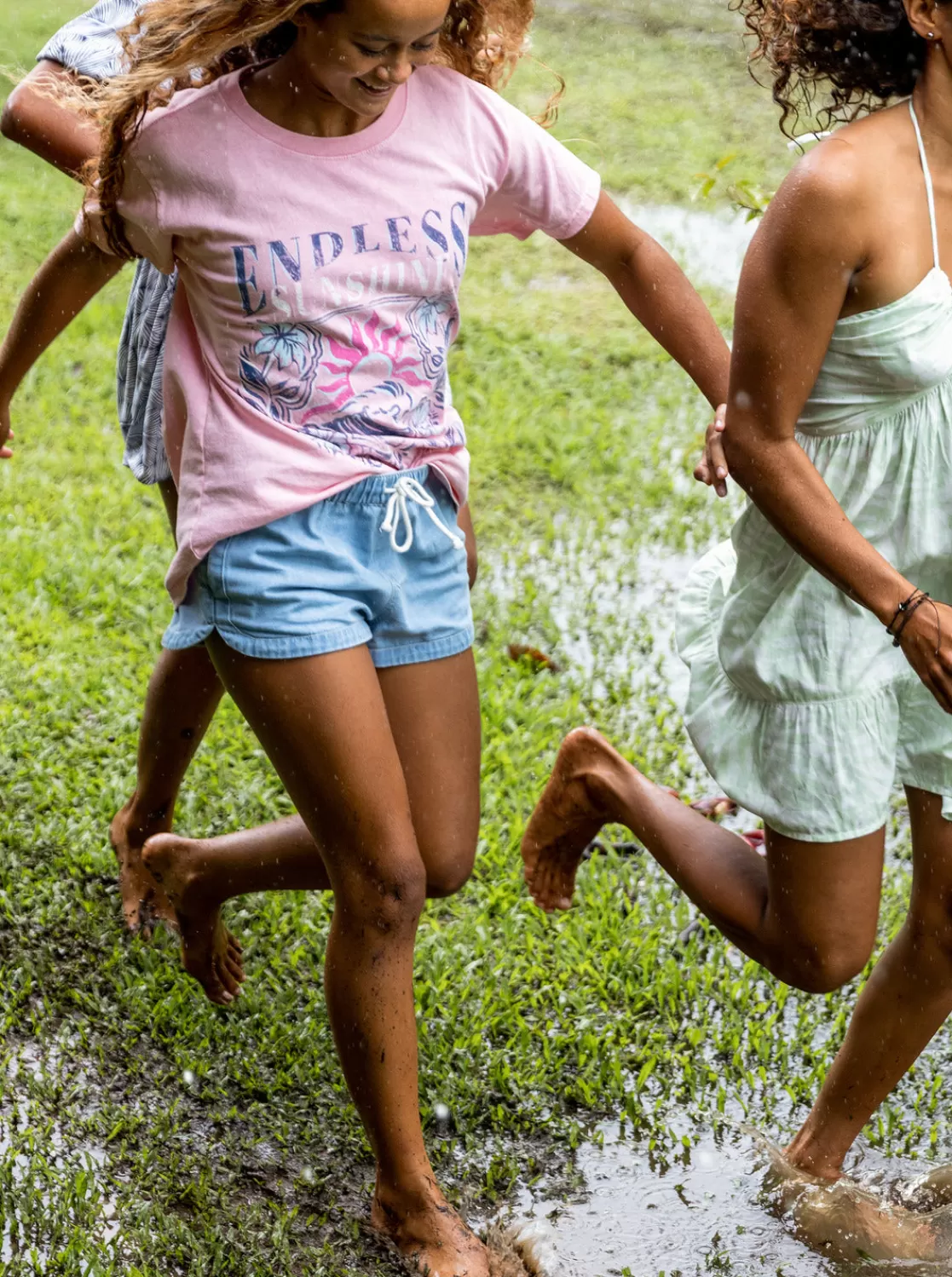 New Impossible Denim Shorts-ROXY Store
