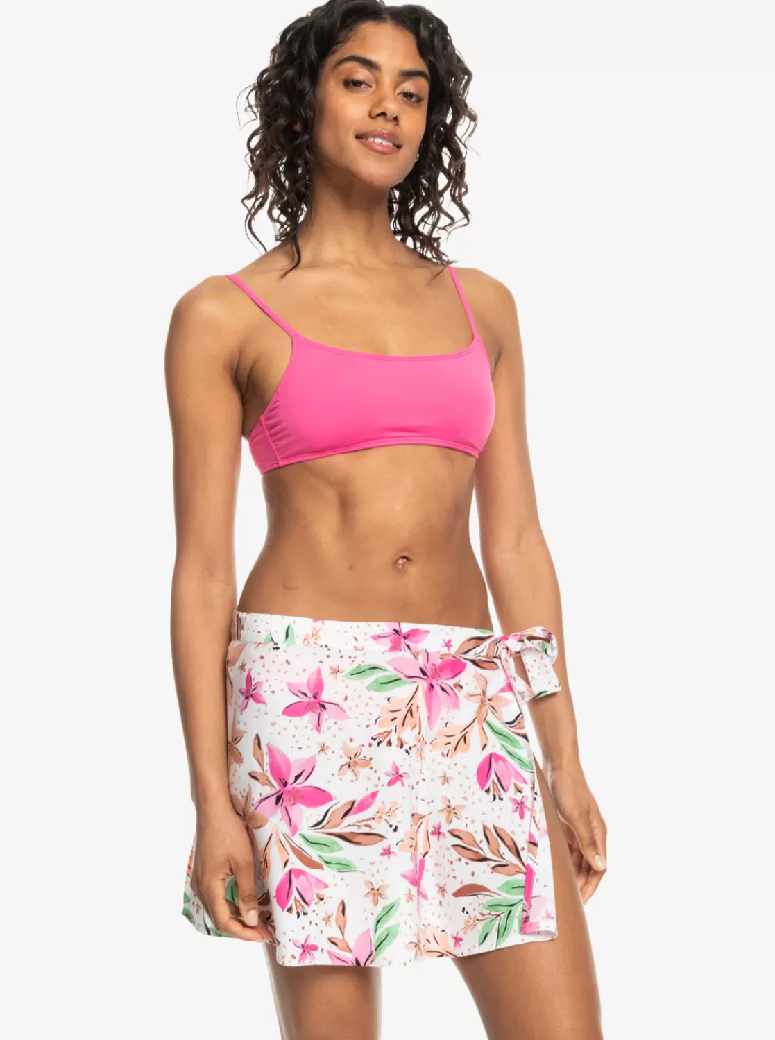 Ocean Trip Side Tie Skirt-ROXY Clearance