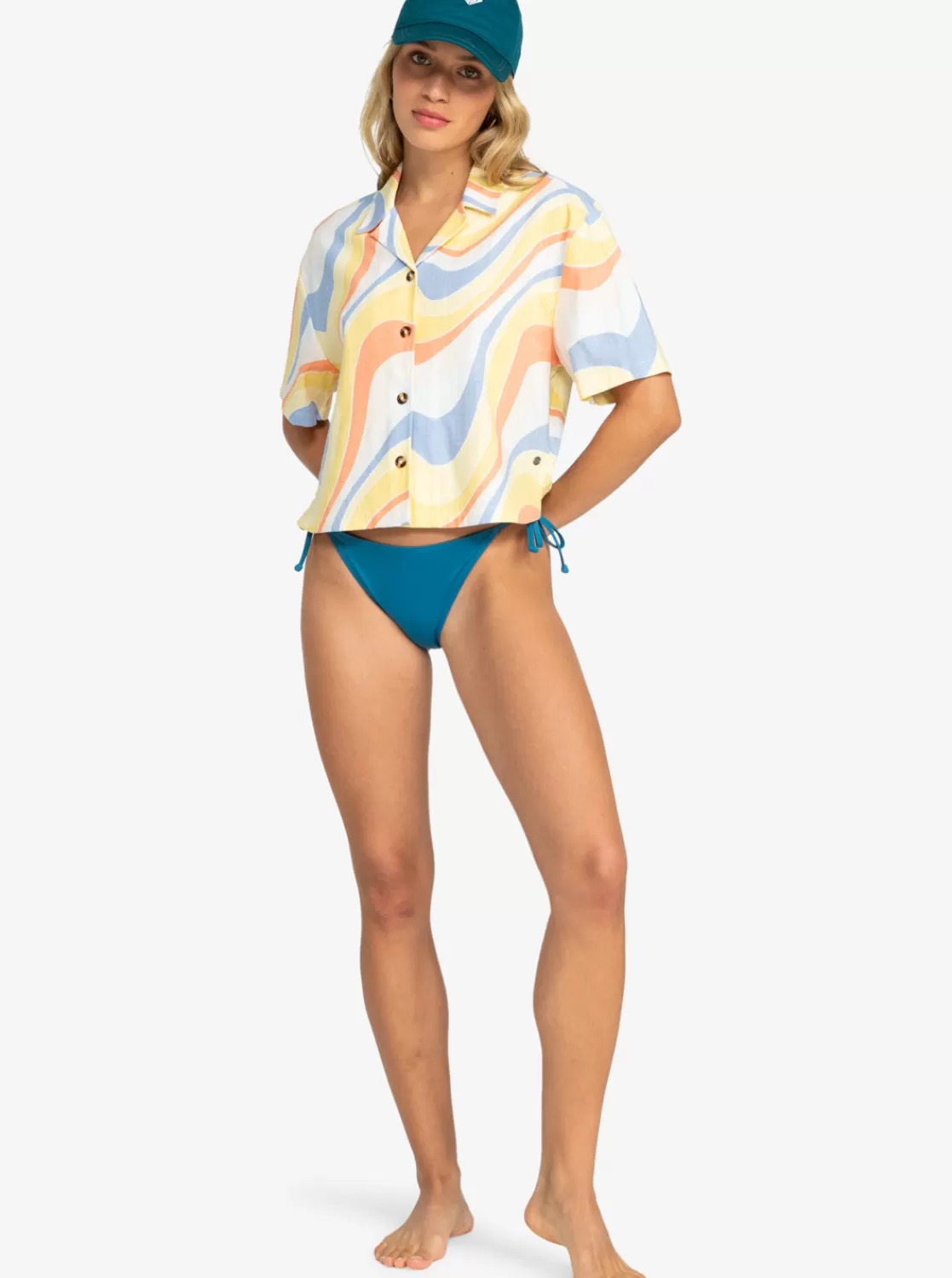 Rad Days Again Short Sleeve Resort Shirt-ROXY Store
