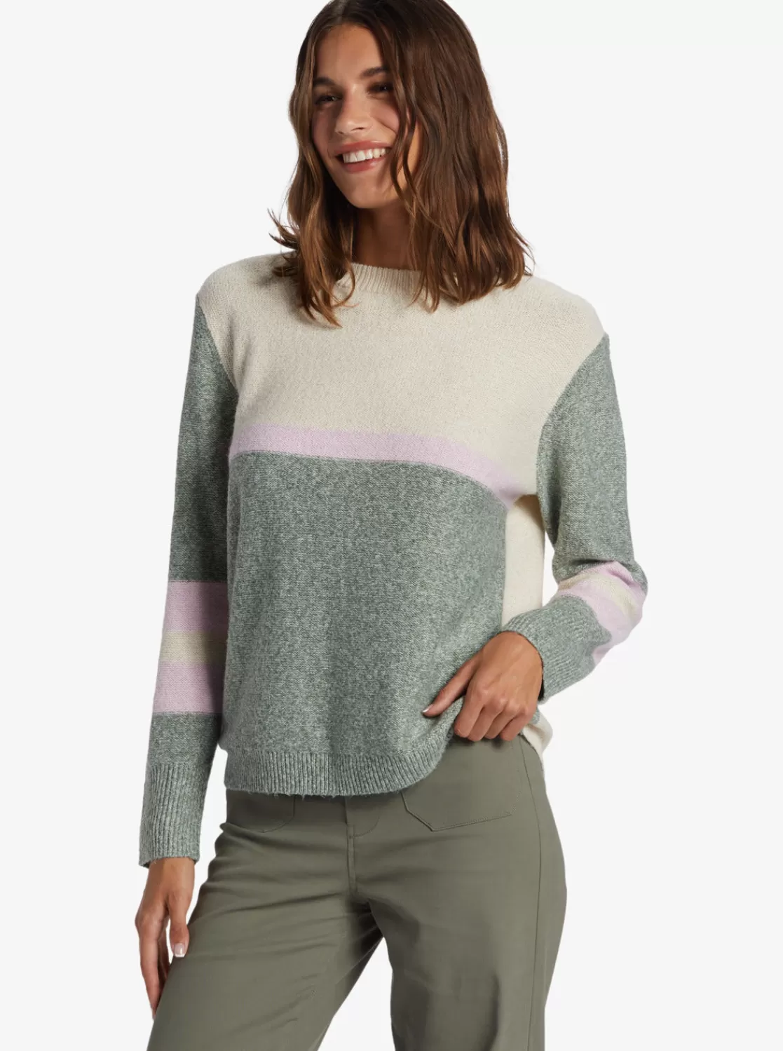 Real Groove Crew Neck Sweater-ROXY Sale