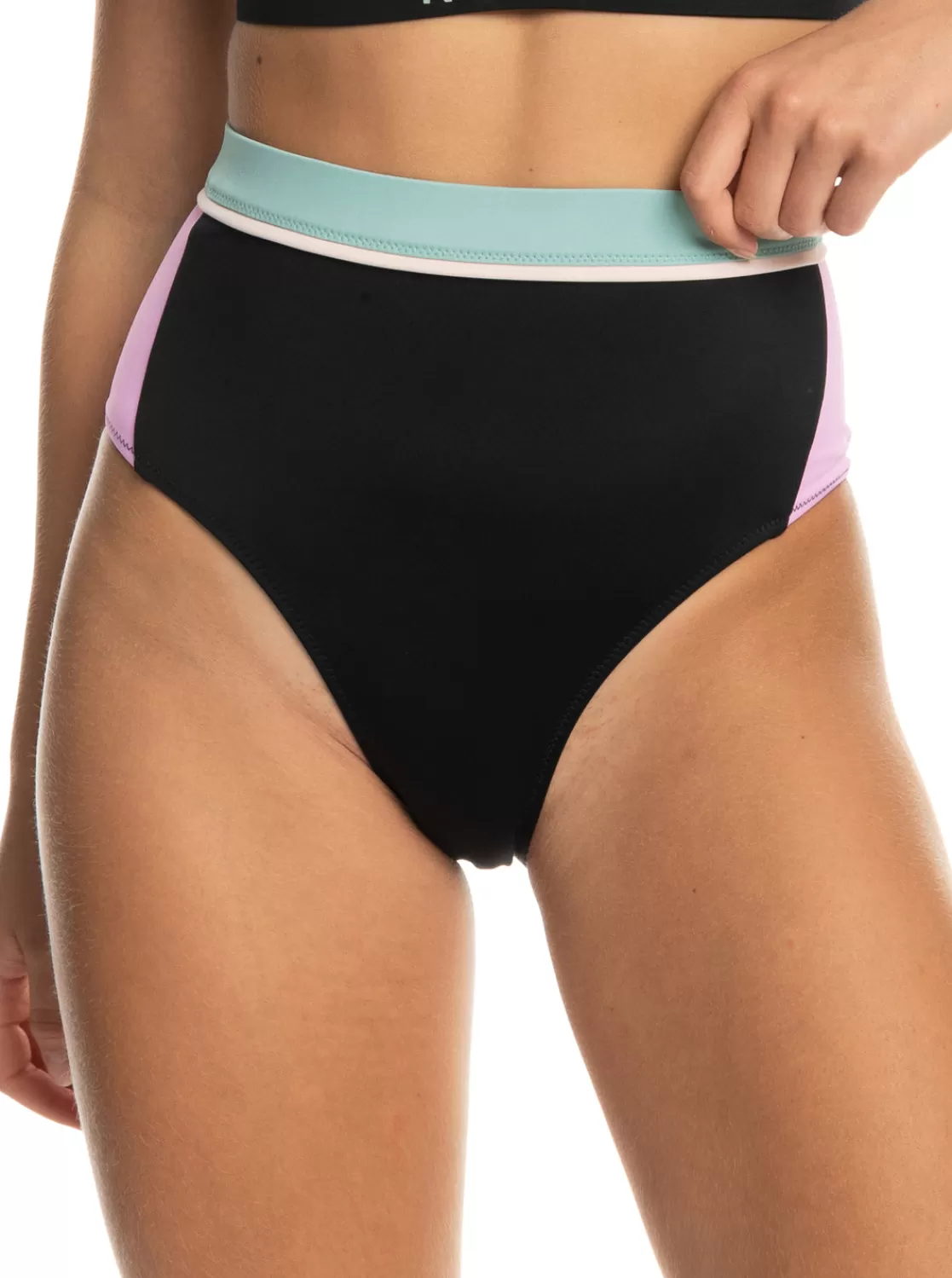 Active High Waist Bikini Bottoms-ROXY New