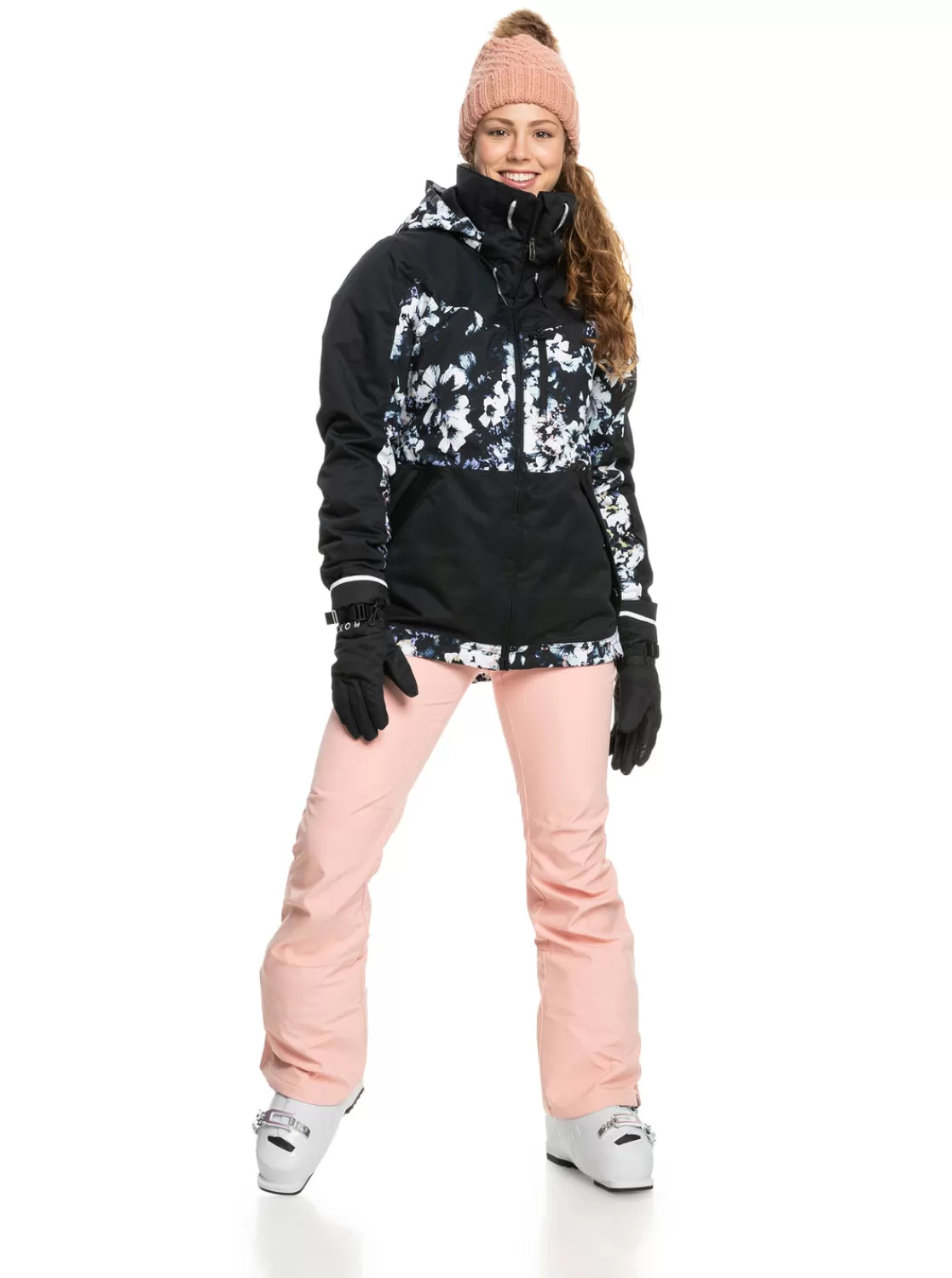 Jetty Solid Insulated Snowboard/Ski Gloves-ROXY New
