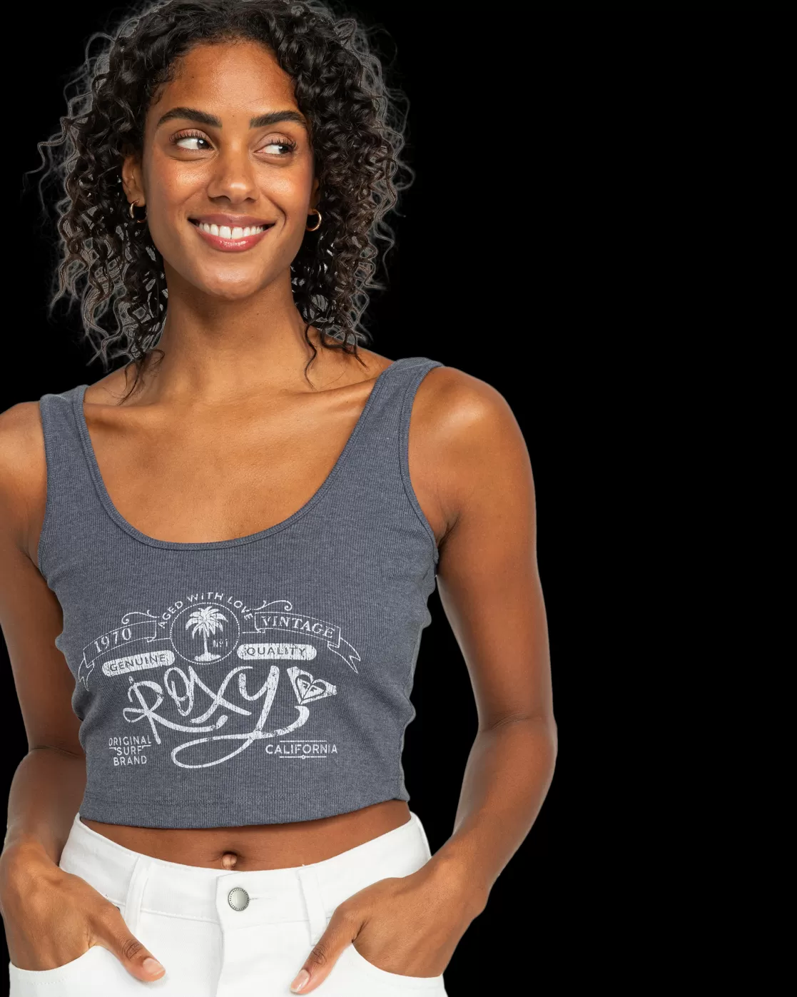 Vintage Dive In Tank Top-ROXY Cheap
